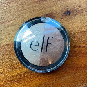 Elf baked highlighter and bronzer in Bronzed Glow